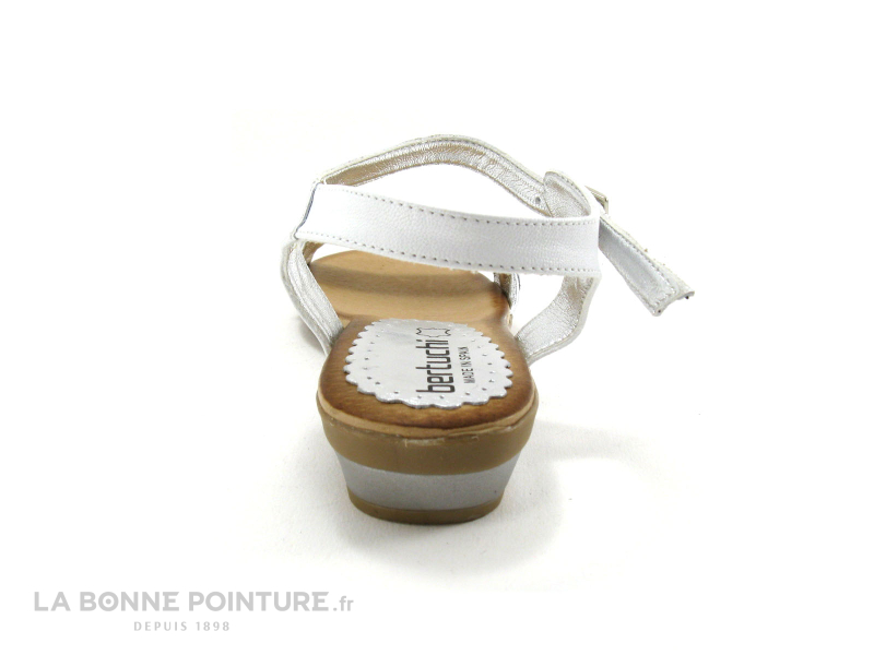 Bertuchi 3714 Multi Blanc Sandale Femme 4