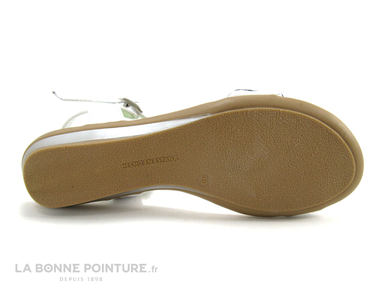 Bertuchi 3714 Multi Blanc Sandale Femme 7