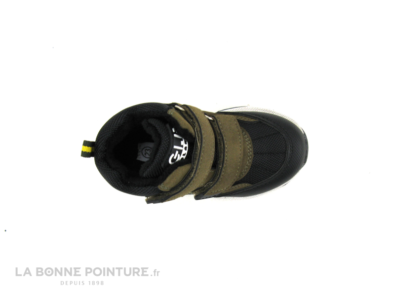 Happy Bee marron noir - B847010 - Chaussure montante BEBE - 2 scratches 3