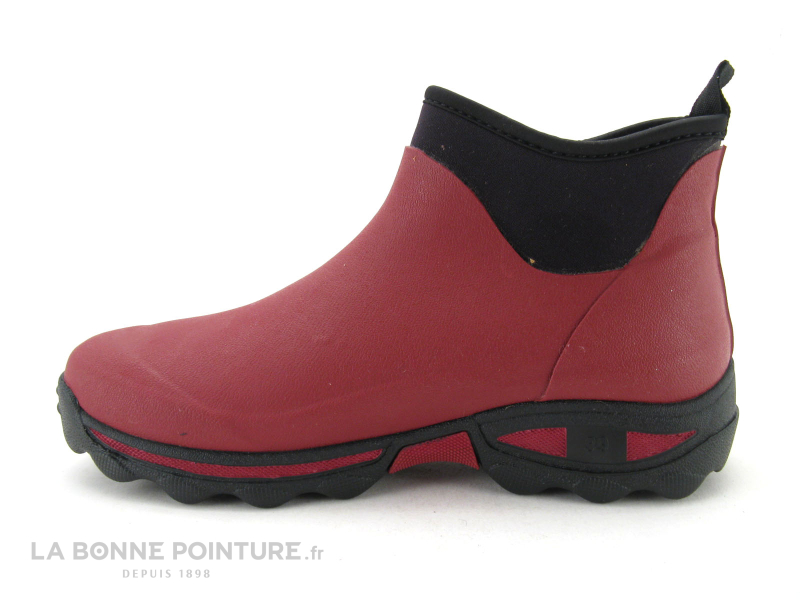 Rouchette Boots jardin Clean Lady Prune Femme 3