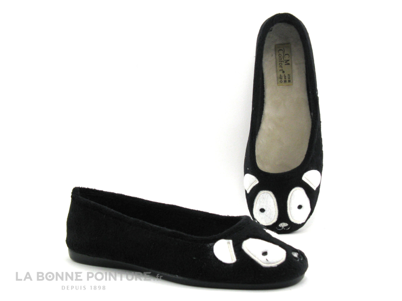 CM Confort 38001079 - Panda Noir - Ballerine 1