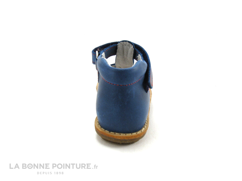 Minibel Keou Jean 1M029352 Sandale cuir bleu marine 4