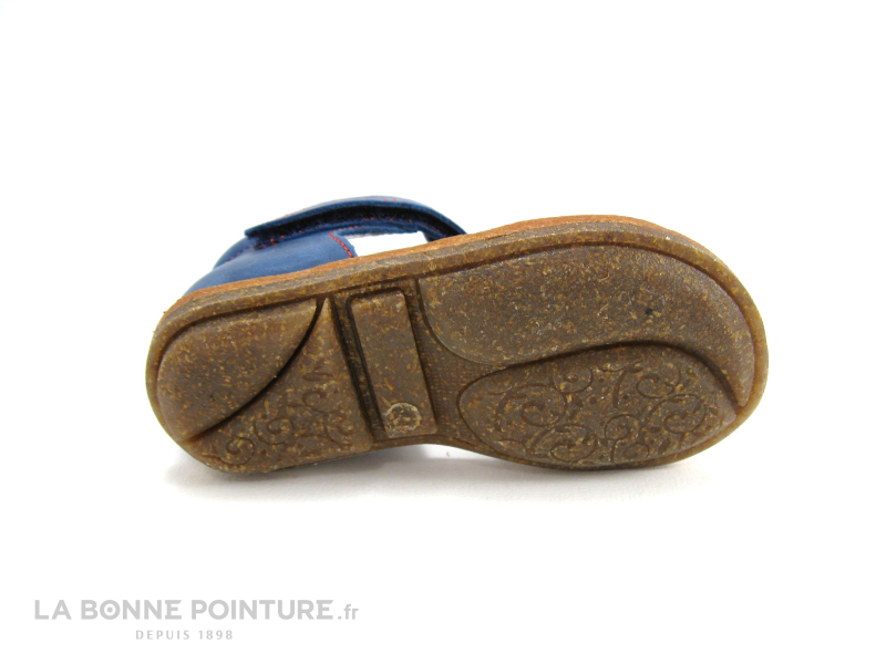 Minibel Keou Jean 1M029352 Sandale cuir bleu marine 7