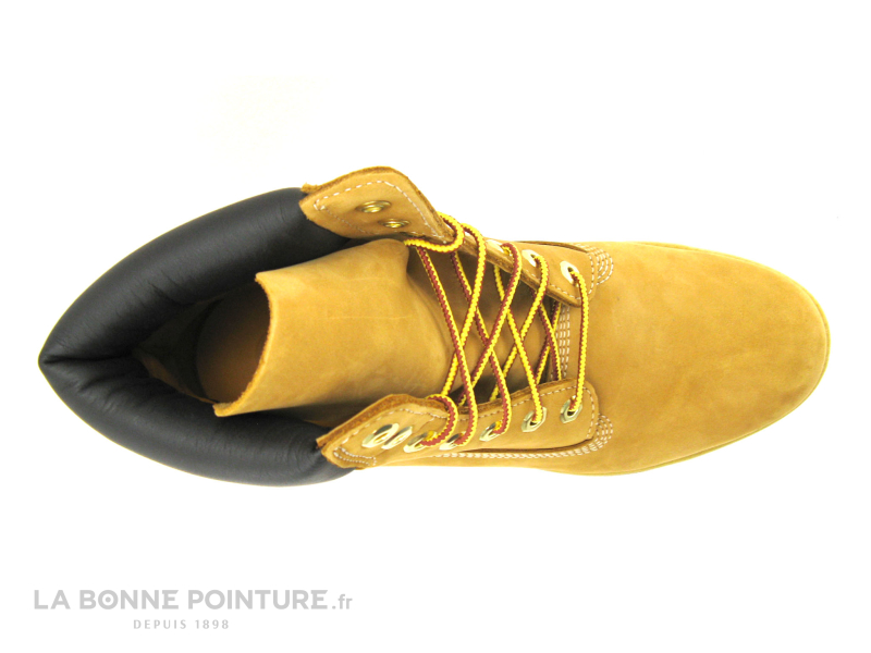 Achat chaussures Timberland Homme Boots, vente Timberland PREMIUM Waterproof Wheat Nubuck - Jaune - Boots Homme