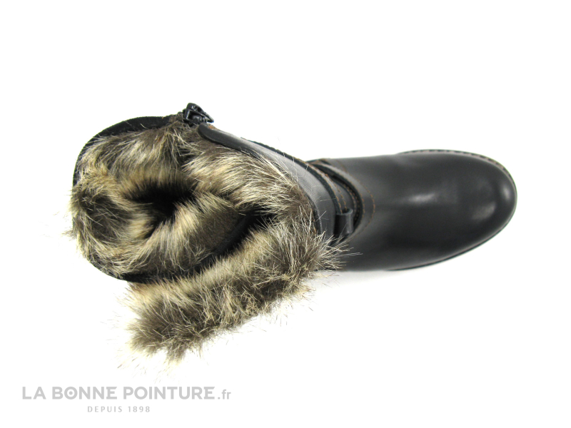Hopper BANTOU Noir - Bottine fourree noire 6