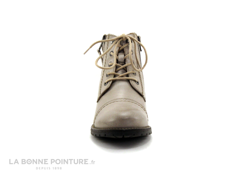 Com Un Point Boots beige Col lainage WH-021H11 2