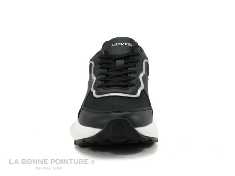 Levis WING 235430-EU-605 Black - Sneaker plateforme noire 2