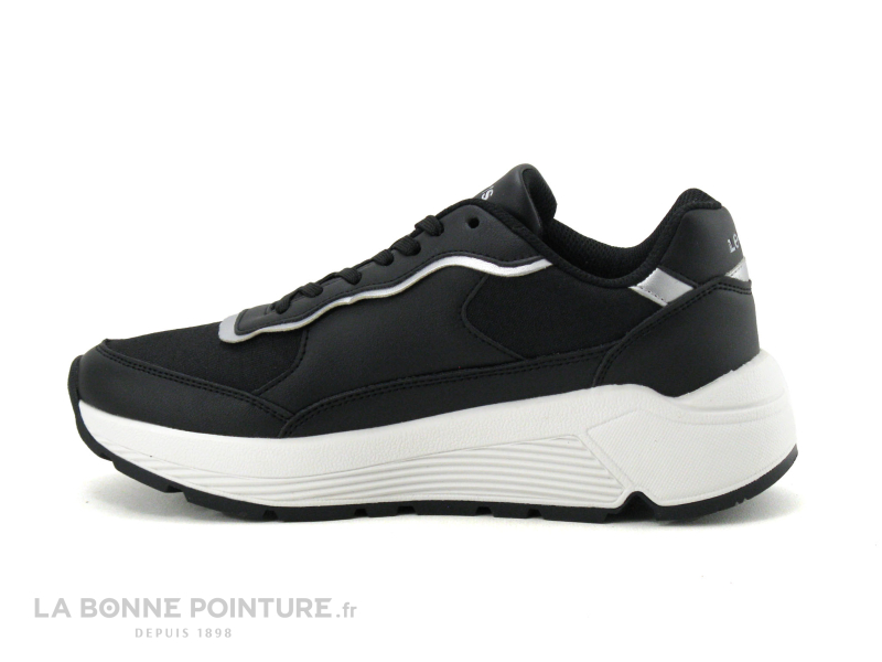 Levis WING 235430-EU-605 Black - Sneaker plateforme noire 3
