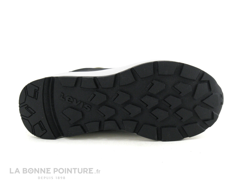 Levis WING 235430-EU-605 Black - Sneaker plateforme noire 7