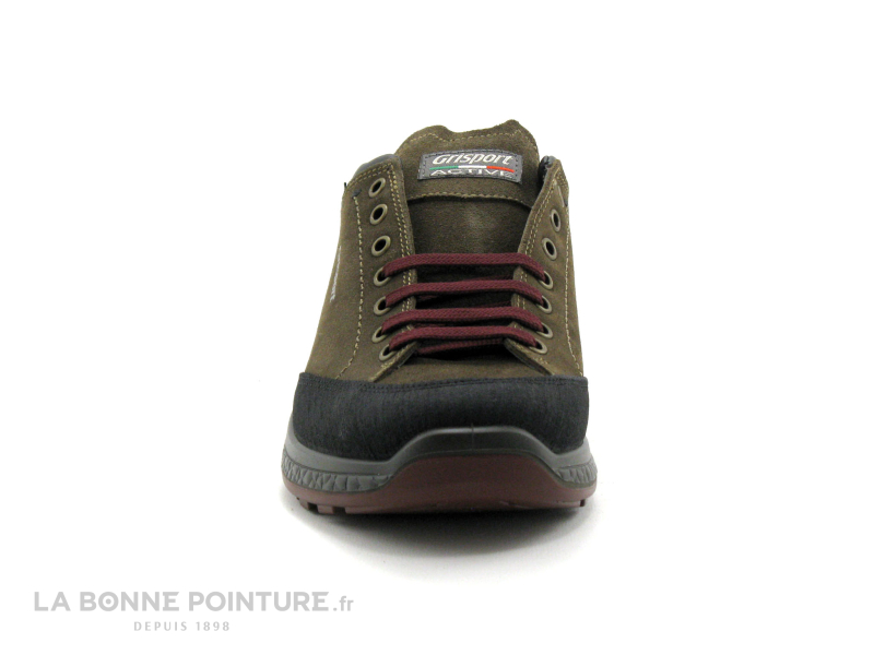 Grisport 14003 Marron Noir - Lacet bordeaux - Chaussure Homme 2