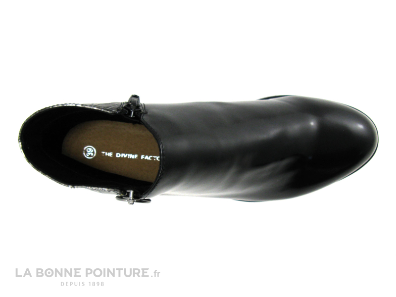 The divine factory QL4031 noir - bottines femme 6