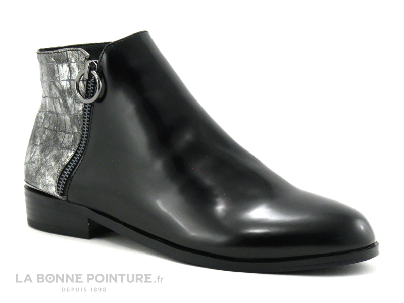 The divine factory QL4031 noir - bottines femme 1