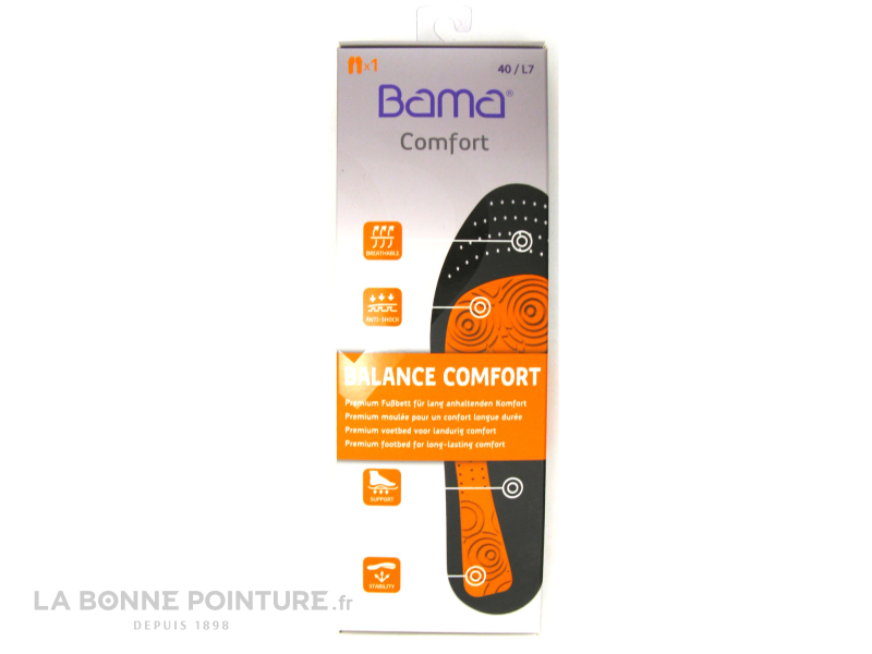 Bama BALANCE COMFORT - Semelle anatomique anti chocs 5