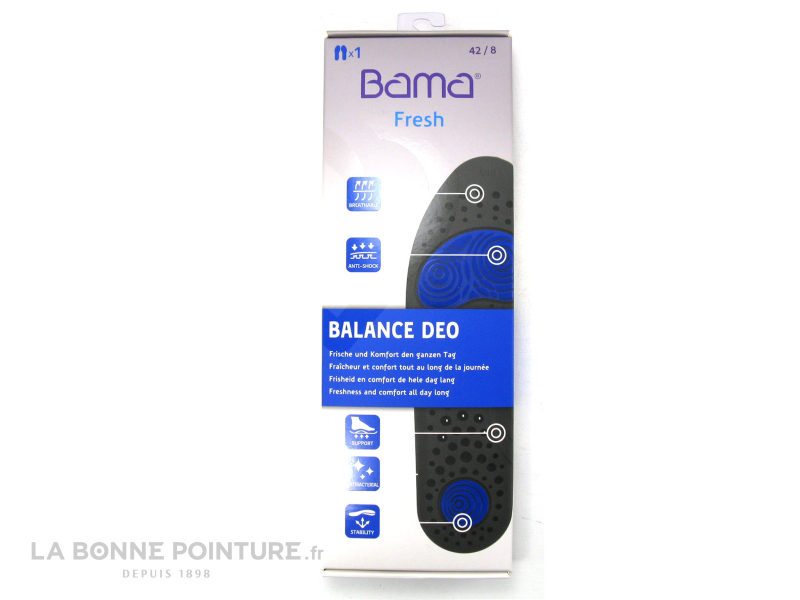 Bama Fresh - BALANCE DEO - Semelle respirante anti chocs 5