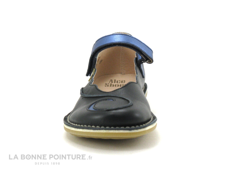 Alce Shoes 9011 Noir - Ballerine Rosace Noire 2