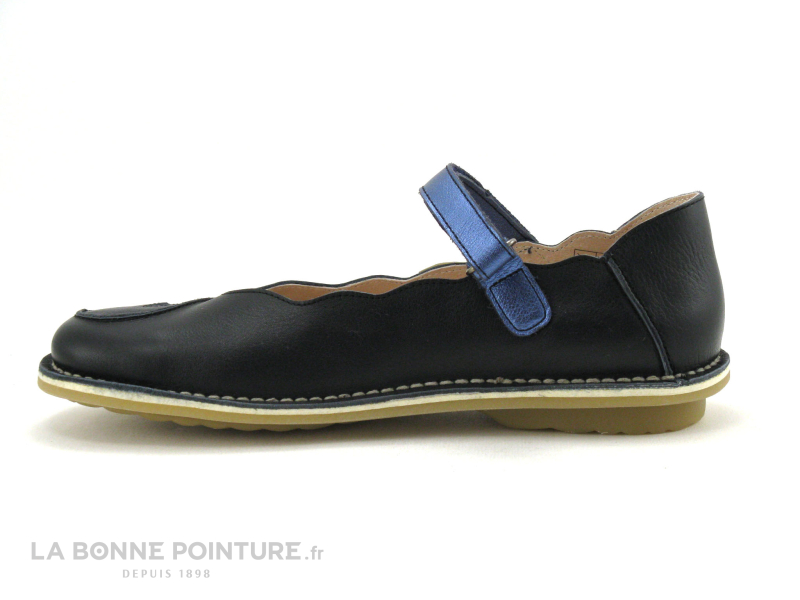 Alce Shoes 9011 Noir - Ballerine Rosace Noire 3