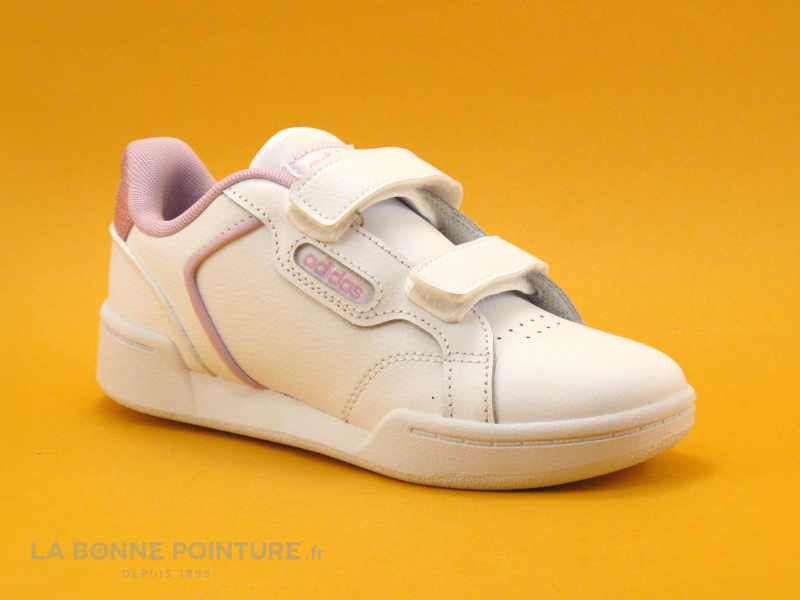 Adidas ROGUERA C FY9280 - Blanc - Rose - Basket mode fille 1