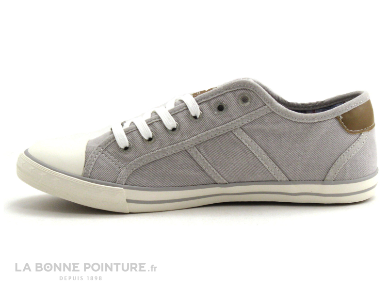 Mustang Shoes 4058-305-933 Gris - Basket toile Homme 3