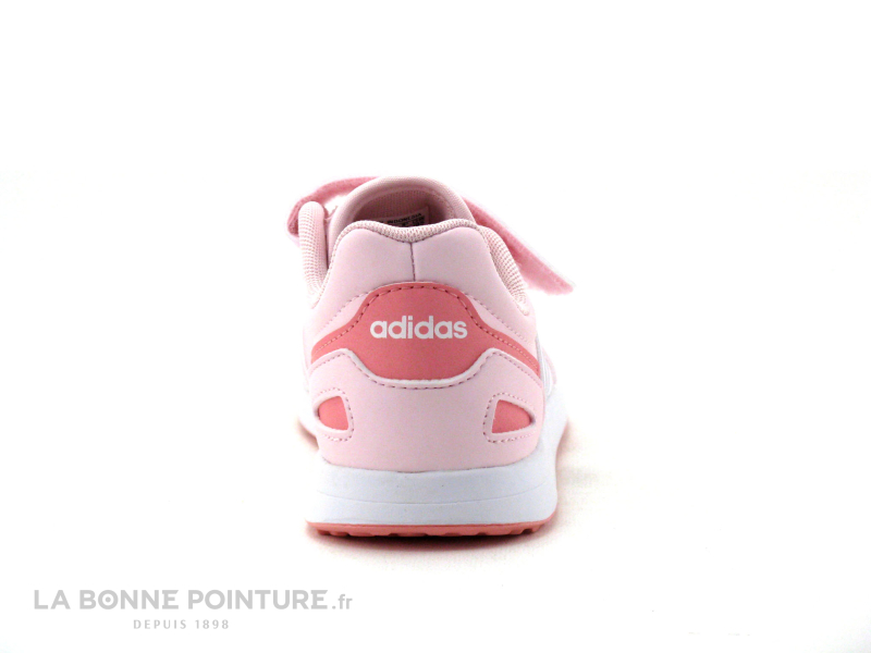 Adidas VS SWITCH 3 C - FY9224 - Rose Blanc - Basket fille velcro 4