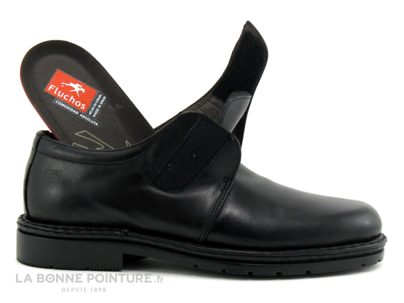 Fluchos 3259 noir - Chaussure habillée 5