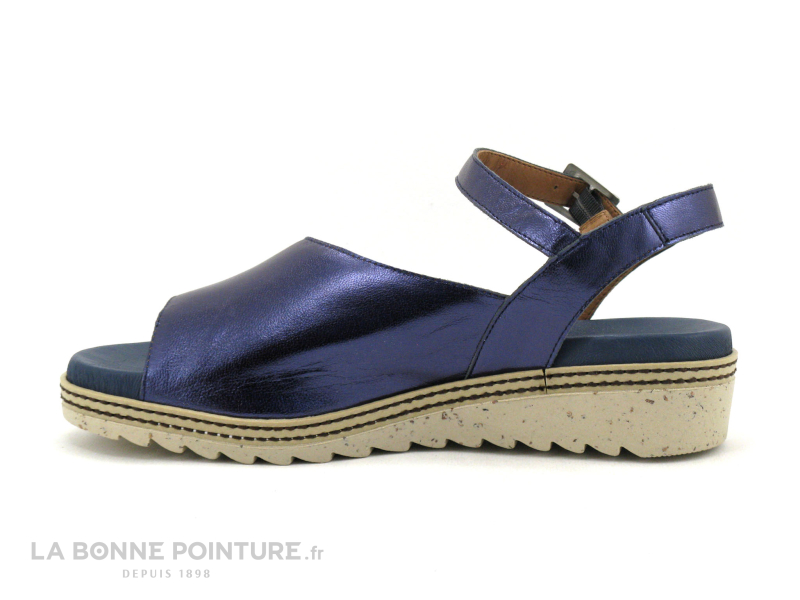 Dorking ESPE D8771 Oceano - Sandale Femme bleu marine 3