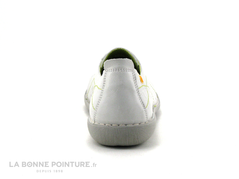 Jungla 6020 Off white - Gris - Vert - Chaussure basse Femme 4