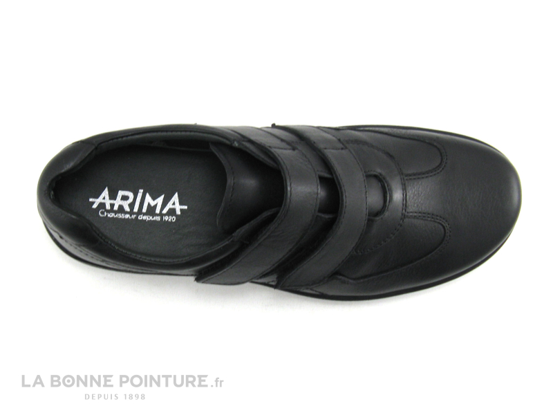 Arima ORFEON Noir - Chaussure velcro Homme 6