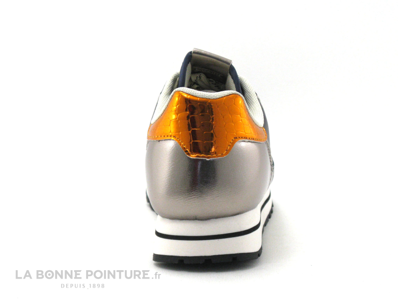 Victoria 1141134 Noir Argent Orange - Sneakers mode Femme 4