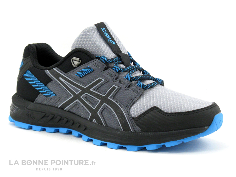 Achat chaussures Asics Homme Chaussure de Sport, vente Asics GEL CITREK  1201A155 - Black - Blue - Basket Homme