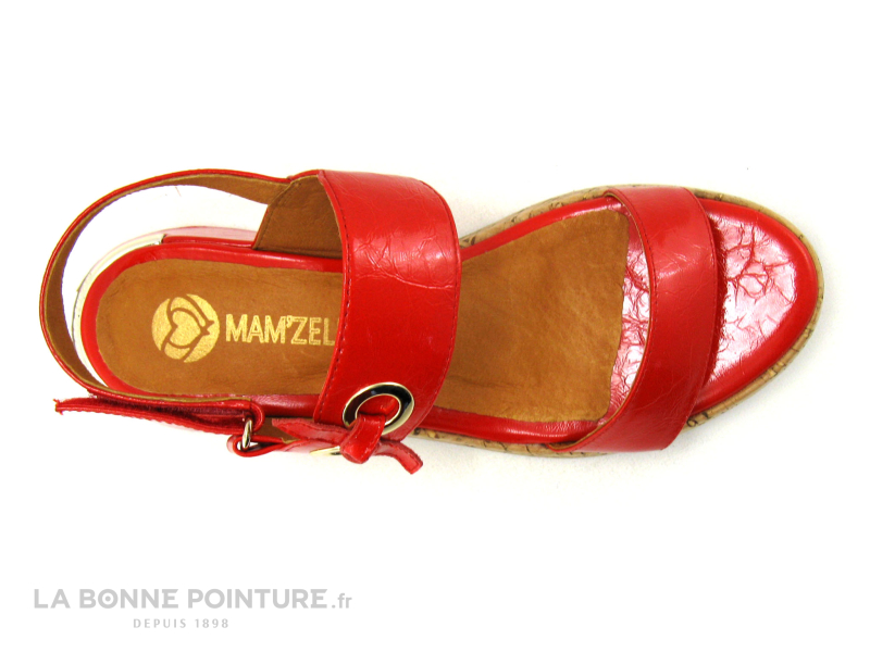 MamZelle CLIP - Verni Rouge - Sandale Femme 6