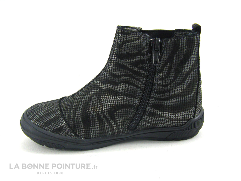 Bopy Sekiss Noir Argent Boots 3