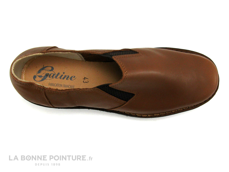 Gatine Villette Marron Chaussure sans lacet 6