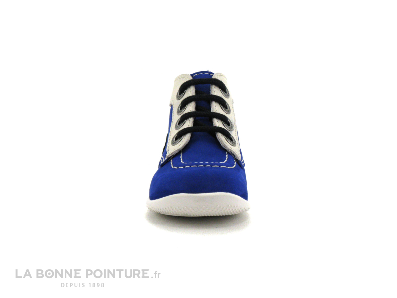 Kickers BONBON Bleu Blanc Noir 446827 - Chaussure montante 2