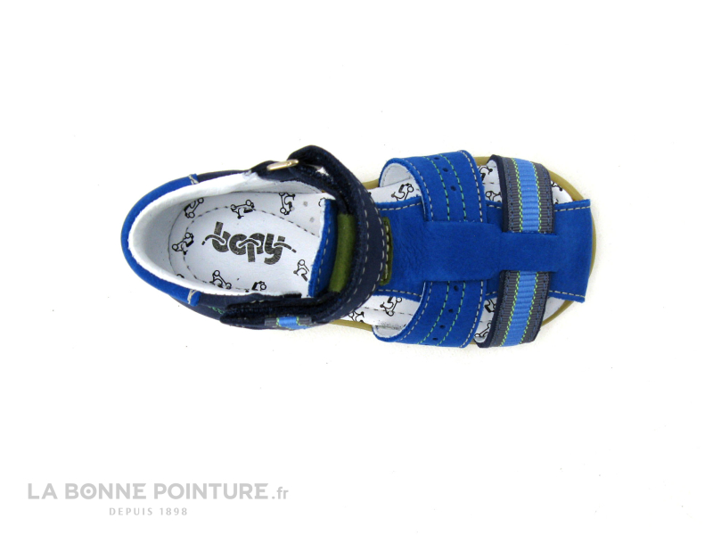 Bopy RODRIGO Bleu turquoise - Bleu marine - Sandale GARCON 6