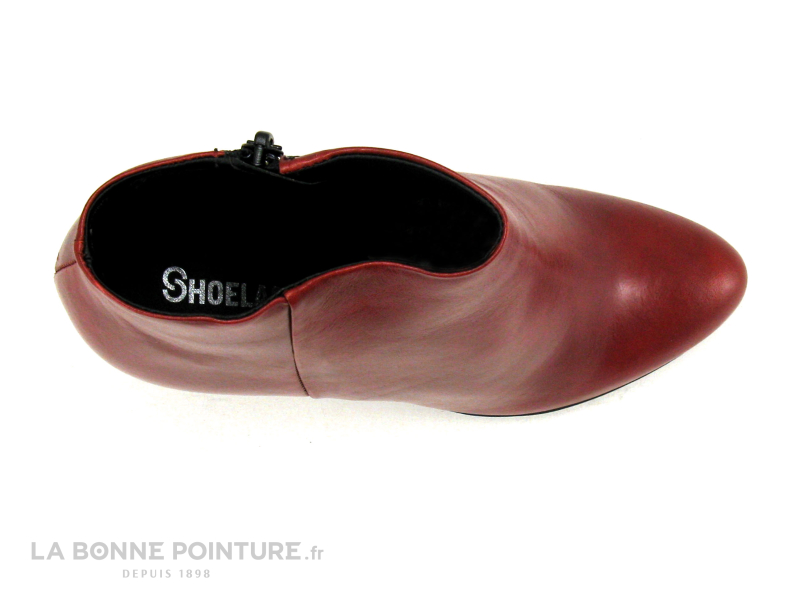 ShoeLab LUPEFIX 1484026 - Bottine rouge talon haut 6