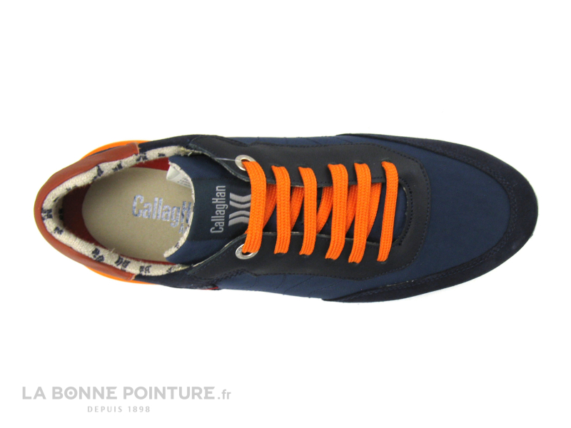 Callaghan 51100 Luxe - Bleu marine - Orange - Basket Homme 6