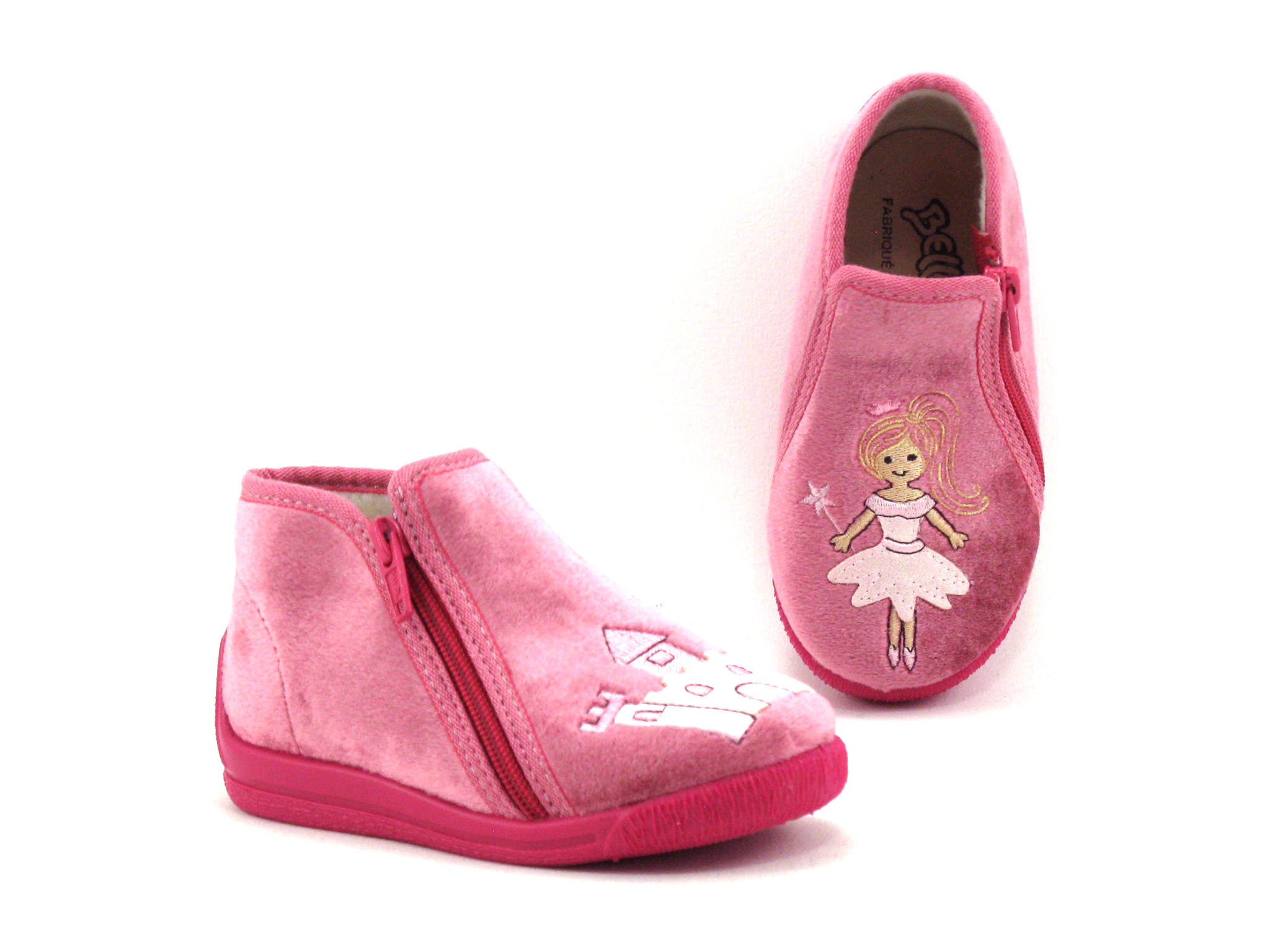 Achat chaussures Michu Shoes Enfant Chausson Pantoufle, vente Michu Shoes  2571 Rose Fuchsia - Licorne - Chausson ballerine fille